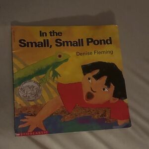 Vintage Co 1993 Scholastic In the Small, Small Pond Childrens Book.